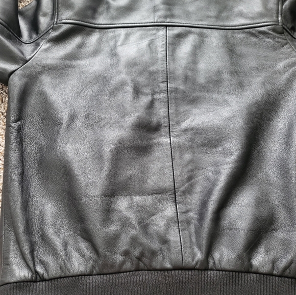 Bolongaro Trevor Men's Leather Black Jacket - Picture 7 of 7
